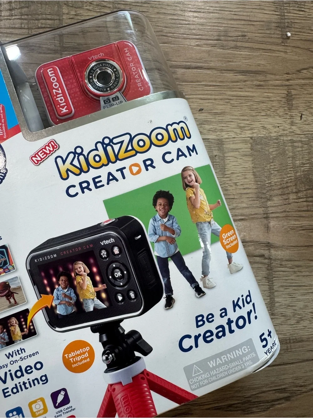 VTech Kidizoom Creator Cam Kids Video Camera - Red